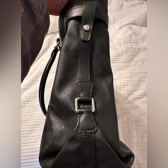 Tumi Black Leather Tote Bag - Picture 5 of 11